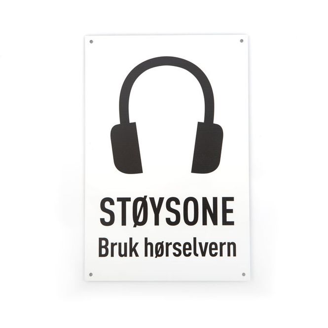 Hovedbilde Støysone 20x30 cm