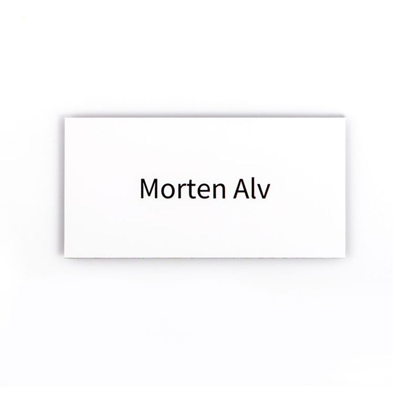 Postkasseskilt -magnet      5x10 cm