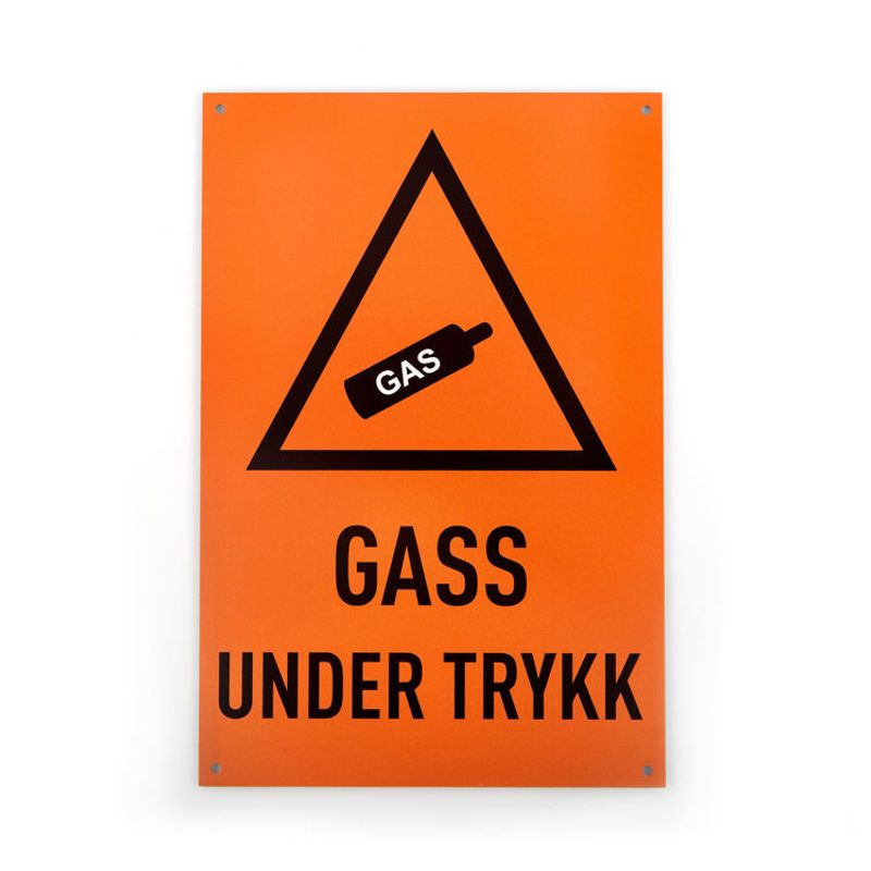 Gass under trykk 20x30 cm