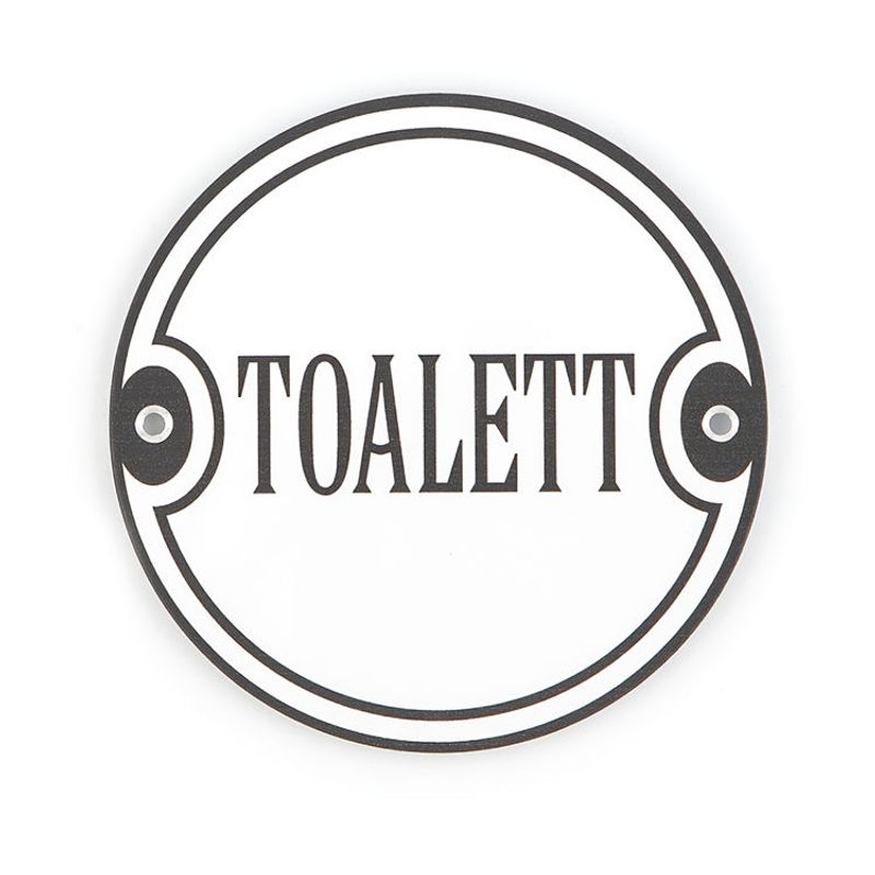 Toalettskilt