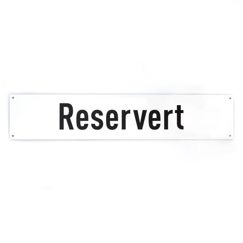 Reservert -for vegg 10x50 cm